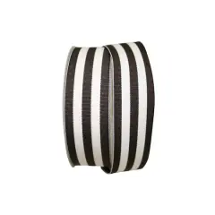 The Ribbon Roll 1.5" x 25yd. Grosgrain Stripes Ribbon Brown