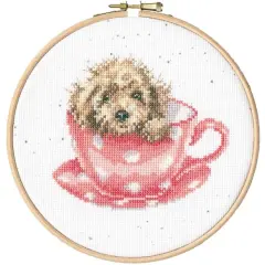 Bothy Threads Teacup Pup Counted Cross Stitch Kit