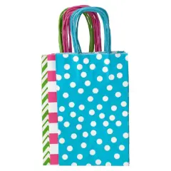 Assorted Small Polka Dots Gift Bags by Celebrate It&trade;