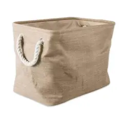 DII&reg; Large Variegated Rectangular Bin Taupe