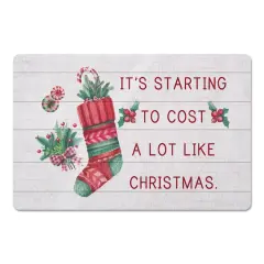 Cost a Lot Like Christmas Floor Mat