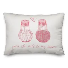 Salt To My Pepper Throw Pillow
