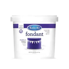 Satin Ice&trade; Vanilla Fondant, 2lb. Purple