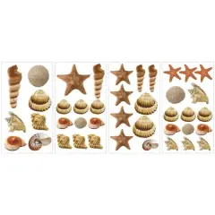 RoomMates Sea Shells Peel & Stick Wall Decals
