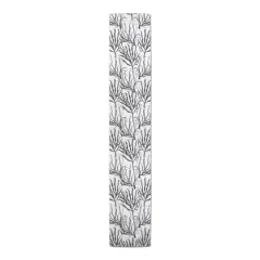 Coral Indoor/Outdoor Table Runner Gray