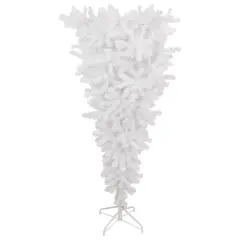 5.5ft. Unlit Upside Down White Spruce Artificial Christmas Tree
