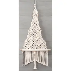 Solid Oak Make-ram&eacute;&trade; Christmas Tree Macram&eacute; Hanging Kit