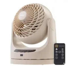 Iris&reg; 11.25" Latte Fan with Remote