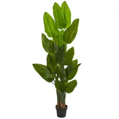 6ft. Potted Canna Artificial Tree 