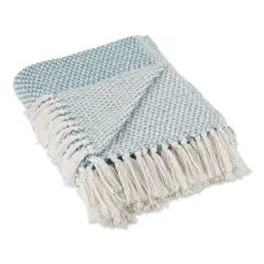 DII&reg; Woven Throw Storm Blue