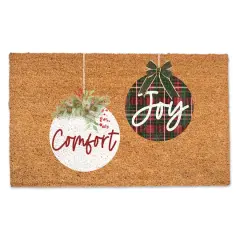 Comfort & Joy Ornaments Doormat