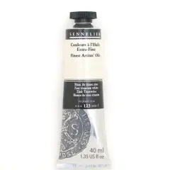 Sennelier Artists' Oil Color, 40mL 123 Zinc Titanium White S1