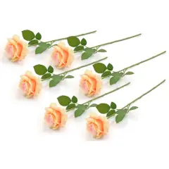 DII&reg; Yellow Flower Open Rose Set, 6ct.