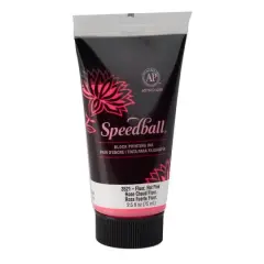 Speedball&reg; Fluorescent Block Printing Ink, 2.5oz. Fluorescent Hot Pink