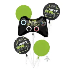 Level Up Birthday Foil Balloon Bouquet 