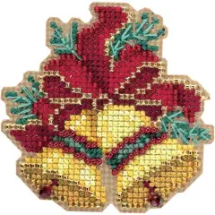 Mill Hill&reg; Christmas Bells Ornament Beaded Counted Cross Stitch Kit