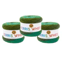 3 Pack Lion Brand&reg; Ferris Wheel Yarn Evergreen