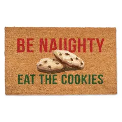 Be Naughty Eat the Cookies Doormat
