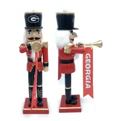 14" College Bugler Nutcracker Georgia