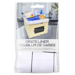 Surface Appeal&trade; 18" Crate Liner White/Open Grid