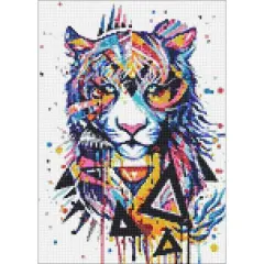 Wizardi Magic Tiger Diamond Painting Kit