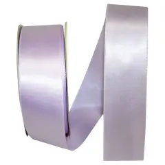JAM Paper 1.5" x 50yd. Single Face Satin Ribbon Orchid