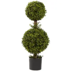 3ft. Potted Double Boxwood Topiary Tree
