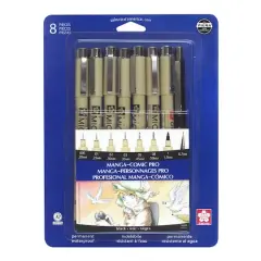 Pigma&reg; Manga-Comic Pro Sketching & Inking Set