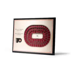 NHL 5-Layer StadiumView Wall Art Philadelphia Flyers