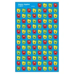 Trend Enterprises&reg; Happy Apples superShapes&reg; Stickers, 800ct.