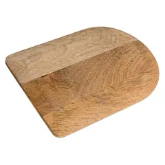 Hello Honey&reg; 12" Artisanal Mango Wood Cheese & Cutting Board