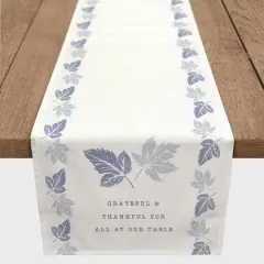 72" Thankful Leaves Table Runner