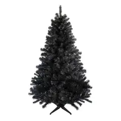 7ft. Unlit Black Colorado Spruce Artificial Christmas Tree