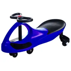 Toy Time Ride-On Wiggle Car Blue