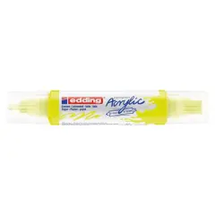 edding&reg; 5400 Acrylic 3D Double Liner Marker Neon Yellow