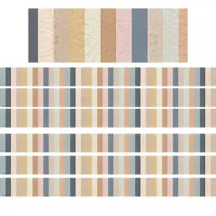Teacher Created Resources Everyone Is Welcome Stripes Straight Border Trim, 210ft.