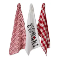 DII&reg; Social Distance Dishtowel Set