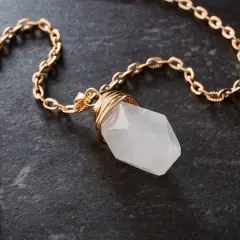 Irregular White Quartz Pendant by Bead Landing&trade;