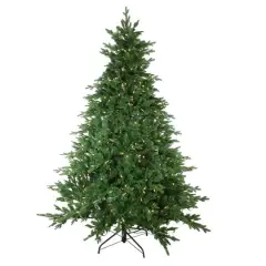 6.5ft. Pre-Lit Real Touch&trade;️ Minnesota Balsam Fir Artificial Christmas Tree, Warm White LED