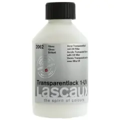 Lascaux Studio Transparent Gloss UV Varnish, 250mL