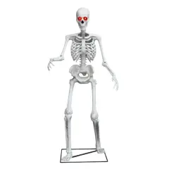5ft. Skeleton with Red Light-Up Eyes by Ashland&reg;