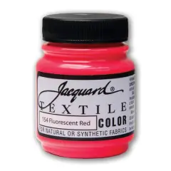 Jacquard&reg; Textile Color, 2.25oz. Fluorescent Red