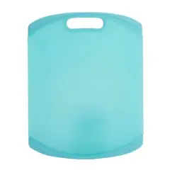 Farberware 14" Translucent Aqua Nonslip Poly Board