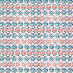 Fabric Editions White Belle Geometric Cotton Fabric