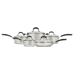 10-Piece Stainless Steel Cookware Set
