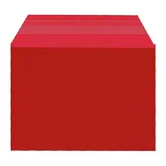 JAM Paper 4.62" x 6.43" Self Adhesive Closure Cello Sleeves, 100ct. Red