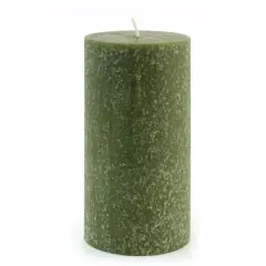 Root Candles 3" x 6" Unscented Timberline&trade; Pillar Candle Dark Olive