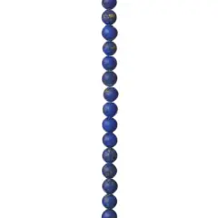 Sapphire Reconstituted Lapis Round Beads, 6mm by Bead Landing&trade;