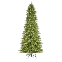 10ft. Pre-Lit Slim Fraser Fir Artificial Christmas Tree, Clear Lights