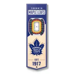 19" NHL 3D StadiumView Banner Toronto Maple Leafs